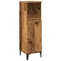 Armario de baño madera de ingeniería envejecida 30x30x100 cm by , bathroom vanities - Ref: Foro24-857111, Price: 50,90 €, Dis...