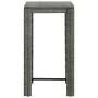 Garden bar furniture 5 pcs PE rattan armrest gray by vidaXL, Garden sets - Ref: Foro24-3064809, Price: 325,14 €, Discount: %