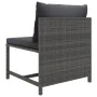 3-piece garden furniture set and gray synthetic rattan cushions by vidaXL, Garden sets - Ref: Foro24-3059751, Price: 192,18 €...