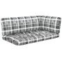 2-Sitzer-Palettensofa mit grünen Kissen aus imprägniertem Kiefernholz von vidaXL, Gartensets - Ref: Foro24-3066626, Preis: 25...