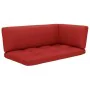 2-Sitzer-Palettensofa mit grünen Kissen aus imprägniertem Kiefernholz von vidaXL, Gartensets - Ref: Foro24-3066619, Preis: 23...