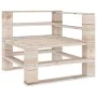 6-piece pine wood pallet garden furniture set by vidaXL, Garden sets - Ref: Foro24-3066033, Price: 320,46 €, Discount: %