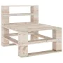 6-piece pine wood pallet garden furniture set by vidaXL, Garden sets - Ref: Foro24-3066033, Price: 320,46 €, Discount: %