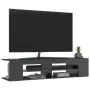 TV cabinet with LED lights glossy gray 135x39x30 cm by vidaXL, TV Furniture - Ref: Foro24-804237, Price: 82,46 €, Discount: %