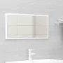 2-piece glossy white plywood bathroom furniture set by vidaXL, Bathroom furniture - Ref: Foro24-804887, Price: 97,62 €, Disco...