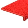 Stair mats 10 units red 65x21x4 cm by vidaXL, Stair mats - Ref: Foro24-149829, Price: 60,46 €, Discount: %