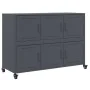 Aparador acero gris antracita 100,5x39x72 cm von , Sideboards - Ref: Foro24-846742, Preis: 183,61 €, Rabatt: %