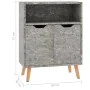 Concrete gray engineered wood sideboard 60x30x72 cm by vidaXL, Sideboards - Ref: Foro24-326826, Price: 62,90 €, Discount: %