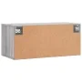 Armario de pared madera de ingeniería gris Sonoma 80x36,5x35 cm von , Schließfächer und Lagerschränke - Ref: Foro24-830066, P...