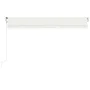 Automatische Markise mit LED-Windsensor Creme 450x350 cm von vidaXL, Markisen - Ref: Foro24-3069012, Preis: 688,04 €, Rabatt: %