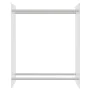 Transparent tempered glass log holder 80x35x100 cm by vidaXL, Accessories for bags and firewood holders - Ref: Foro24-327469,...