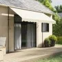 Toldo retráctil de tela y acero crema 300x150 cm | Foro24.es | Tu tienda online para hogar, jardín y más Foro24.es