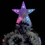 White and blue 180 cm Christmas tree with fiber optic lights by vidaXL, Christmas trees - Ref: Foro24-328457, Price: 92,49 €,...