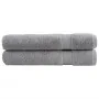 Toallas premium SOLUND 2 unidades gris 100x200 cm 600 gsm by , Towels - Ref: Foro24-137317, Price: 57,25 €, Discount: %