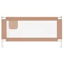 Child's bed safety rail in taupe fabric 180x25 cm by vidaXL, Safety railings - Ref: Foro24-10222, Price: 57,52 €, Discount: %