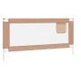 Child's bed safety rail in taupe fabric 180x25 cm by vidaXL, Safety railings - Ref: Foro24-10222, Price: 57,52 €, Discount: %