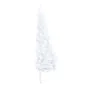 Half Christmas tree with lights and balls white 240 cm by vidaXL, Christmas trees - Ref: Foro24-3077486, Price: 74,35 €, Disc...