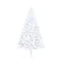 Half Christmas tree with lights and balls white 240 cm by vidaXL, Christmas trees - Ref: Foro24-3077486, Price: 74,35 €, Disc...