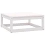 3-piece garden lounge set white solid pine wood by vidaXL, Garden sets - Ref: Foro24-3075235, Price: 137,24 €, Discount: %