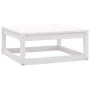 5-piece garden lounge set white solid pine wood by vidaXL, Garden sets - Ref: Foro24-3075530, Price: 250,11 €, Discount: %