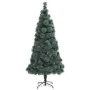 Artificial Christmas tree with LEDs and green PVC balls 150 cm by vidaXL, Christmas trees - Ref: Foro24-3077827, Price: 103,3...