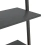 Inclined shelving unit with 5 shelves black 64x34x185.5 cm by vidaXL, Bookcases and shelves - Ref: Foro24-336378, Price: 84,5...