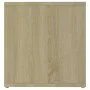 Wall living room furniture 2 pieces engineered wood Sonoma oak by vidaXL, TV Furniture - Ref: Foro24-3079901, Price: 64,65 €,...