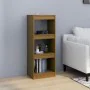 Solid pine honey-colored shelf/space divider 40x30x103.5cm by vidaXL, Bookcases and shelves - Ref: Foro24-808141, Price: 62,8...