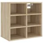 Sonoma oak shoe cabinet 52.5x30x50 cm by vidaXL, Lockers and storage cabinets - Ref: Foro24-808690, Price: 46,88 €, Discount: %