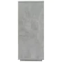 Aparador de madera contrachapada gris hormigón 120x30x75 cm de vidaXL, Aparadores - Ref: Foro24-809624, Precio: 86,24 €, Desc...