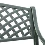 Green cast aluminum garden bench 102 cm by vidaXL, garden benches - Ref: Foro24-317745, Price: 248,56 €, Discount: %