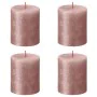 Bolsius Rustic Shimmer Candles 4 units pink 80x68 mm by Bolsius, Candles - Ref: Foro24-440882, Price: 21,53 €, Discount: %