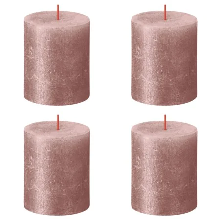 Bolsius Rustic Shimmer Candles 4 units pink 80x68 mm by Bolsius, Candles - Ref: Foro24-440882, Price: 21,53 €, Discount: %