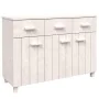 HAMAR sideboard solid white pine wood 113x40x80 cm by vidaXL, Sideboards - Ref: Foro24-340441, Price: 153,94 €, Discount: %