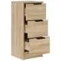 Sideboards 2 pcs Sonoma oak plywood 30x30x70 cm by vidaXL, Sideboards - Ref: Foro24-811158, Price: 95,81 €, Discount: %