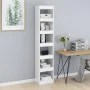 Glossy white shelving/space divider 40x30x198 cm by vidaXL, Bookcases and shelves - Ref: Foro24-811643, Price: 92,99 €, Disco...