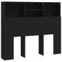 Black headboard furniture 120x19x103.5 cm by vidaXL, Headboards and footboards - Ref: Foro24-811854, Price: 58,83 €, Discount: %