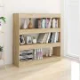 Shelf/divider spaces in Sonoma oak color, 100x30x103 cm by vidaXL, Bookcases and shelves - Ref: Foro24-811748, Price: 57,55 €...