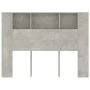 Concrete gray headboard furniture 140x18.5x104.5 cm by vidaXL, Headboards and footboards - Ref: Foro24-811929, Price: 60,03 €...