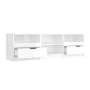 Hochglanzweißer TV-Schrank aus Sperrholz, 150 x 33,5 x 45 cm von vidaXL, TV-Möbel - Ref: Foro24-811463, Preis: 111,15 €, Raba...