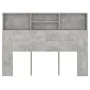 Concrete gray headboard furniture 140x19x103.5 cm by vidaXL, Headboards and footboards - Ref: Foro24-811866, Price: 61,41 €, ...