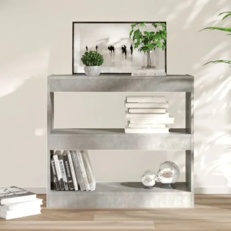 Concrete gray shelving/space divider 80x30x72 cm by vidaXL, Bookcases and shelves - Ref: Foro24-811695, Price: 52,49 €, Disco...