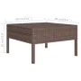 Gartenmöbelset 14-tlg. und Kissen Kunststoff Rattan braun von vidaXL, Gartensets - Ref: Foro24-3094627, Preis: 1,00 €, Rabatt: %