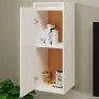 Wall cabinet 2 pcs solid white pine wood 30x30x80 cm by vidaXL, Shelves and shelves - Ref: Foro24-813498, Price: 89,25 €, Dis...