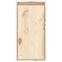 Wandschrank 2 Stk. aus massivem Kiefernholz 30x30x60 cm von vidaXL, Regale und Regale - Ref: Foro24-813486, Preis: 106,96 €, ...