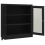 Büroschrank mit Pflanzgefäß anthrazit Stahl 90x40x128 cm von vidaXL, Schließfächer und Lagerschränke - Ref: Foro24-3095263, P...