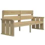 Garden dining set 4 pieces impregnated pine wood by vidaXL, Garden sets - Ref: Foro24-3096619, Price: 402,82 €, Discount: %