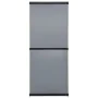 Garden cabinet with 3 shelves in gray and black 68x40x168 cm by vidaXL, Lockers and storage cabinets - Ref: Foro24-340983, Pr...