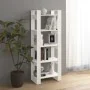 White solid wood shelf/space divider 60x35x160 cm by vidaXL, Bookcases and shelves - Ref: Foro24-813890, Price: 64,66 €, Disc...