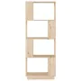 Solid pine wood shelf/space divider 51x25x132 cm by vidaXL, Bookcases and shelves - Ref: Foro24-814039, Price: 62,13 €, Disco...